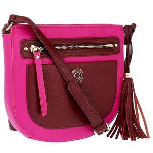 Isaac Mizrahi Bridgehampton Leather Crossbody